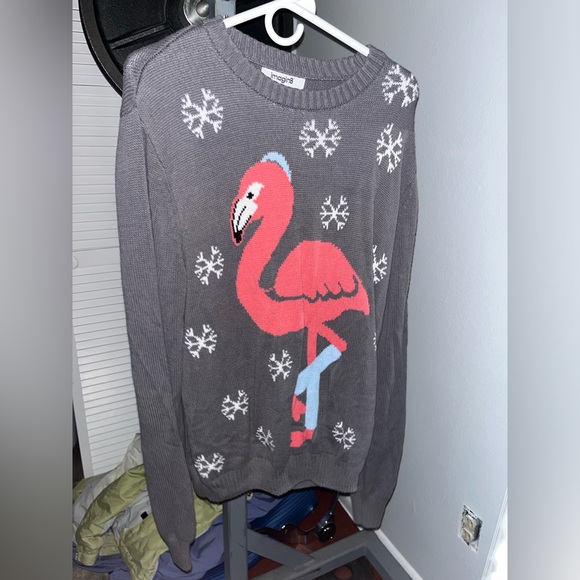 Ugly Christmas Sweater Cardigan - Picture 2 of 2